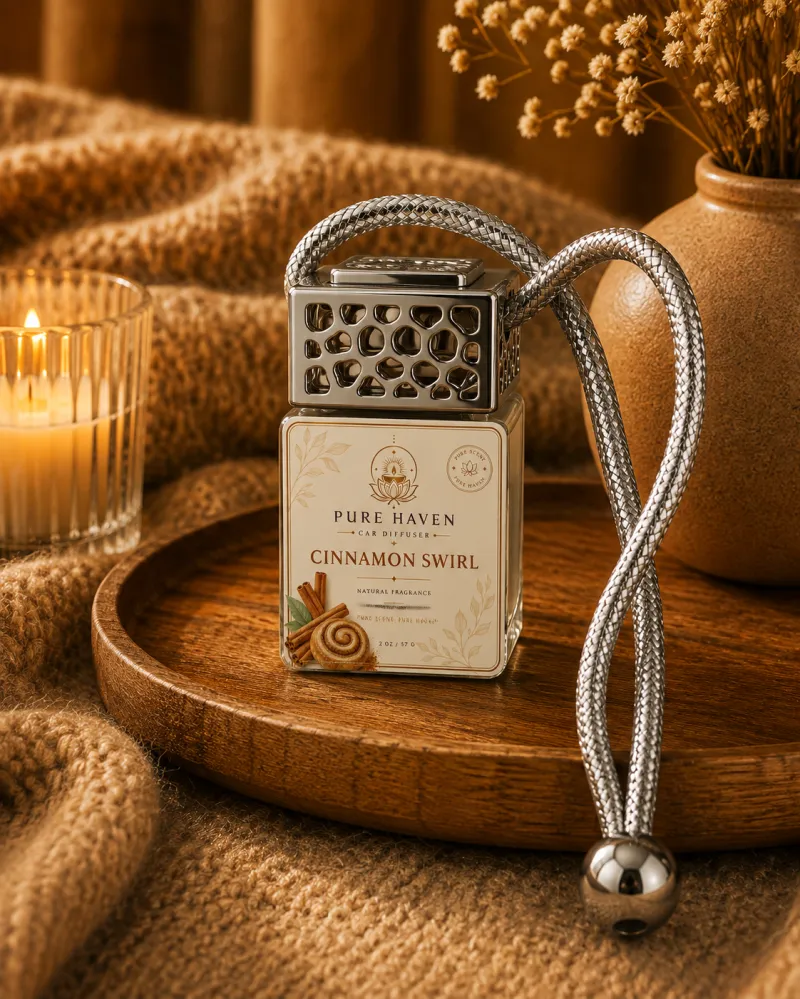 Car Diffuser – Silver Top | 2 Oz / 57 g
