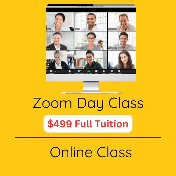 Live Streaming Day Class - Full Tuition