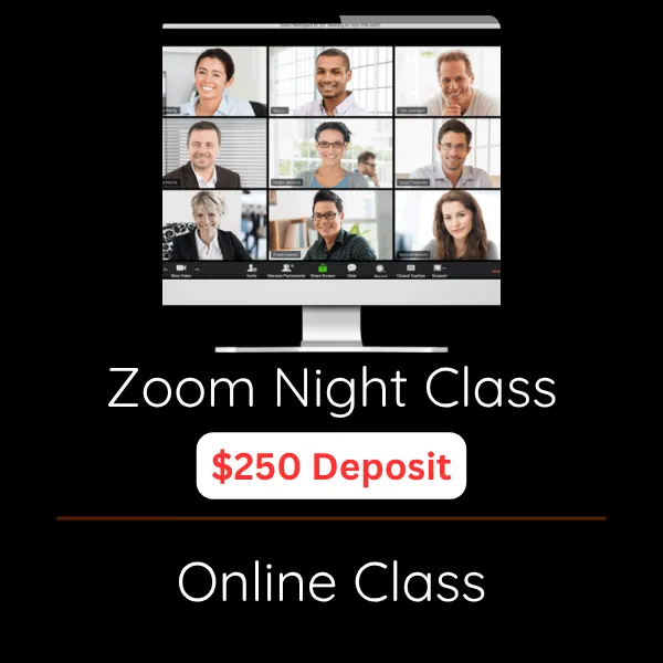 Live Streaming Night Class - Deposit