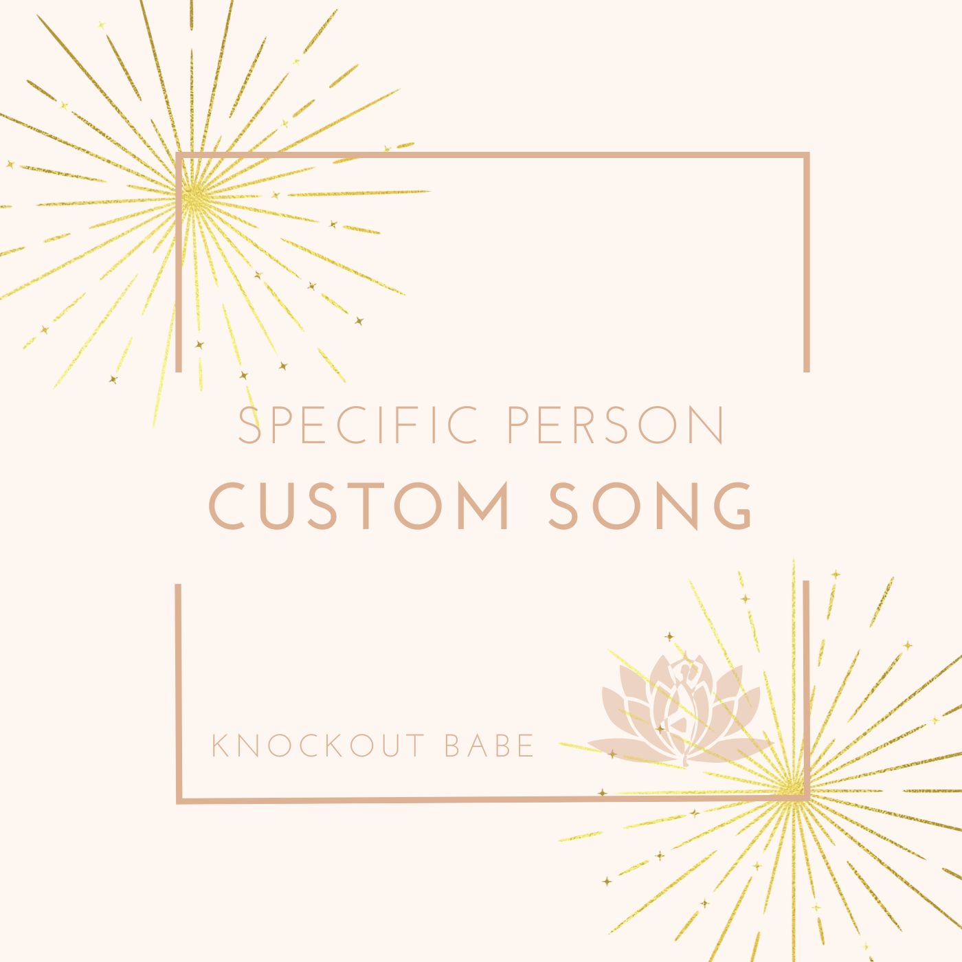 Personalized SP Song
