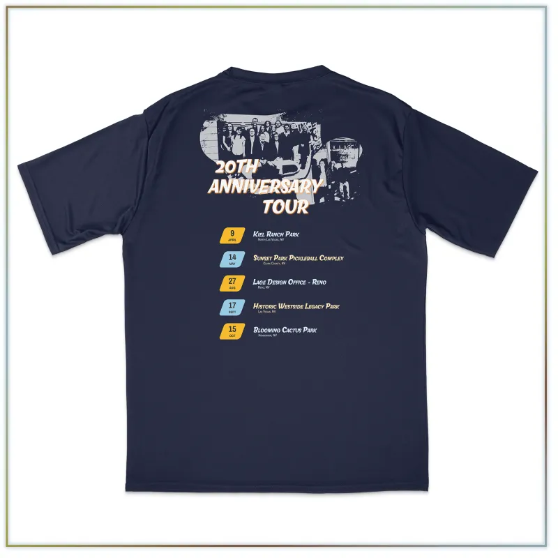 20th Anniversary Port & Co™ Performance Blend Tee PC381