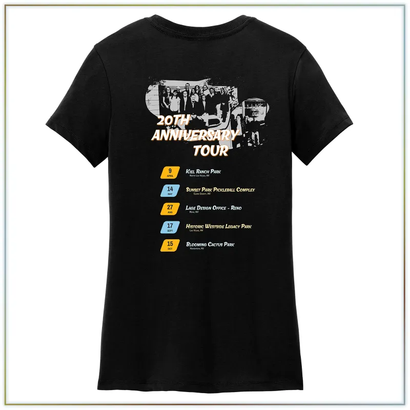 20th Anniversary District® Women’s Perfect Weight® Tee DM104L