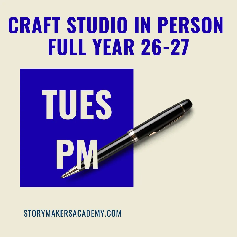 Craft Studio — Tuesdays In-Person Berkeley  — Full Year 26/27