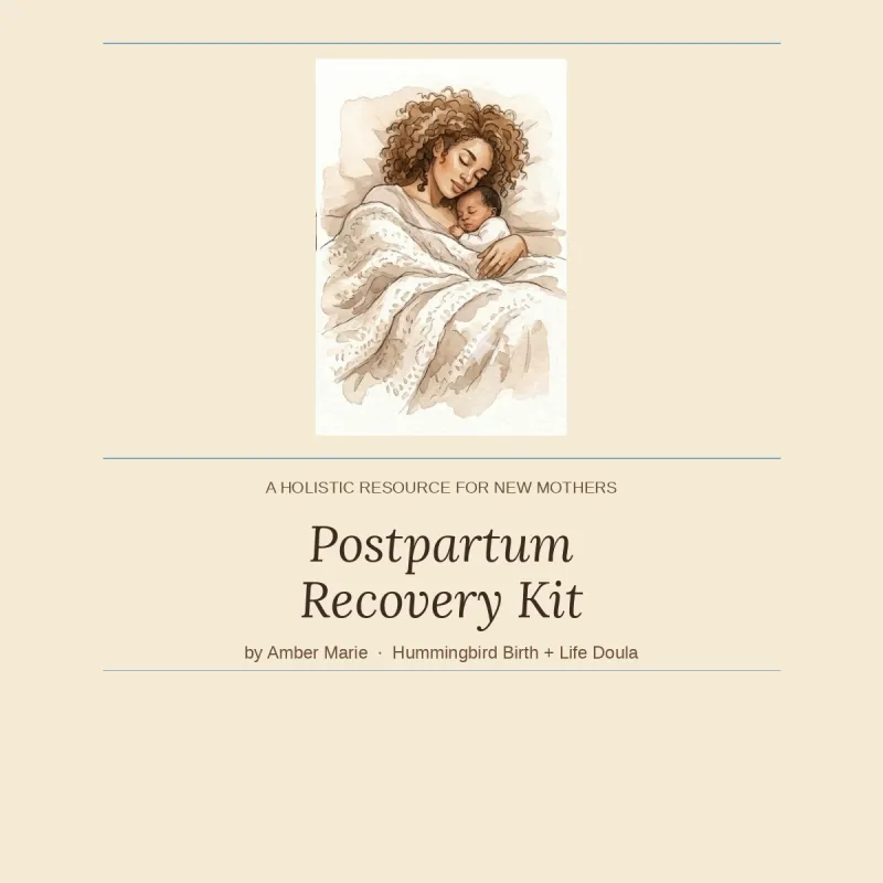 Postpartum Recovery Kit