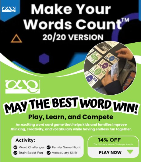 Make Your Words Count 20/20 Version (72 Card Deck)
