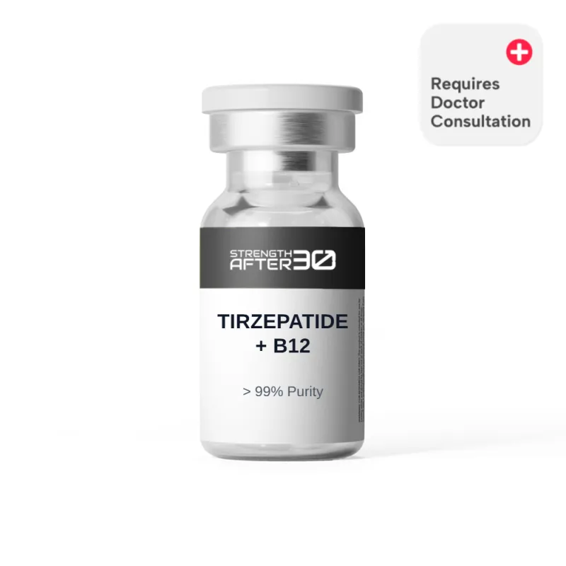 Tirzepatide + B12 (34mg/2mg, 2mL) 17 mg / 1 mg per mL
