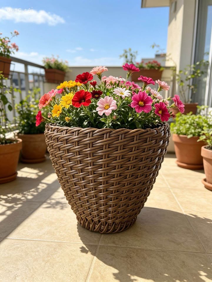 The Grand Floor Planters