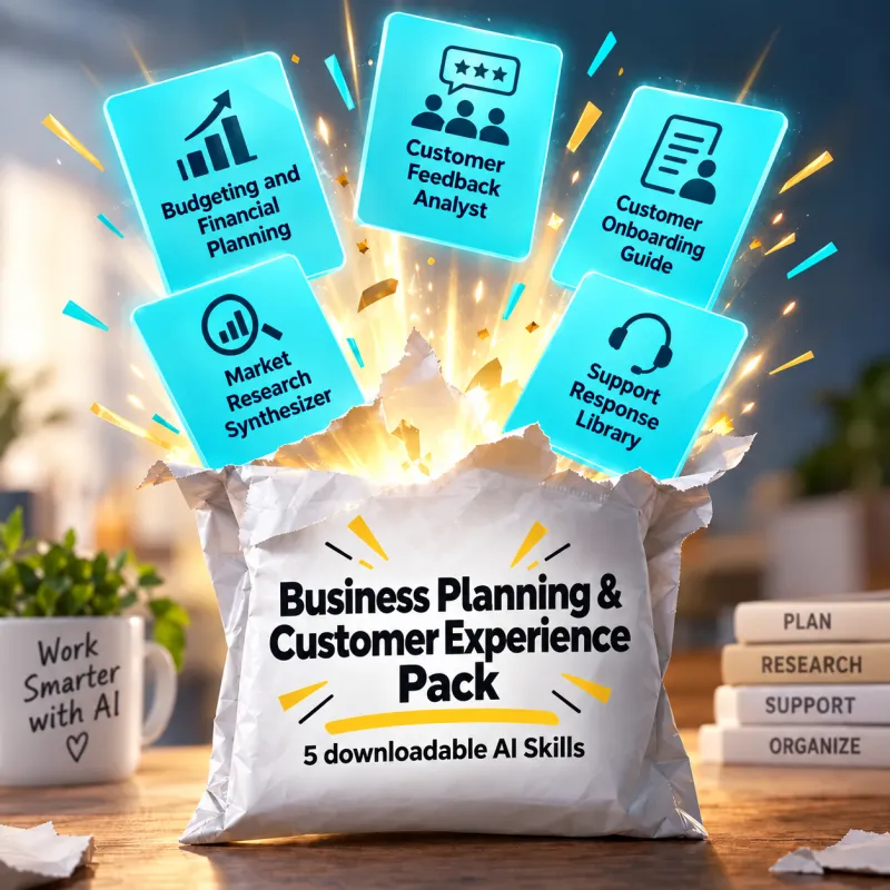 The Business Planning & Customer Experience Pack