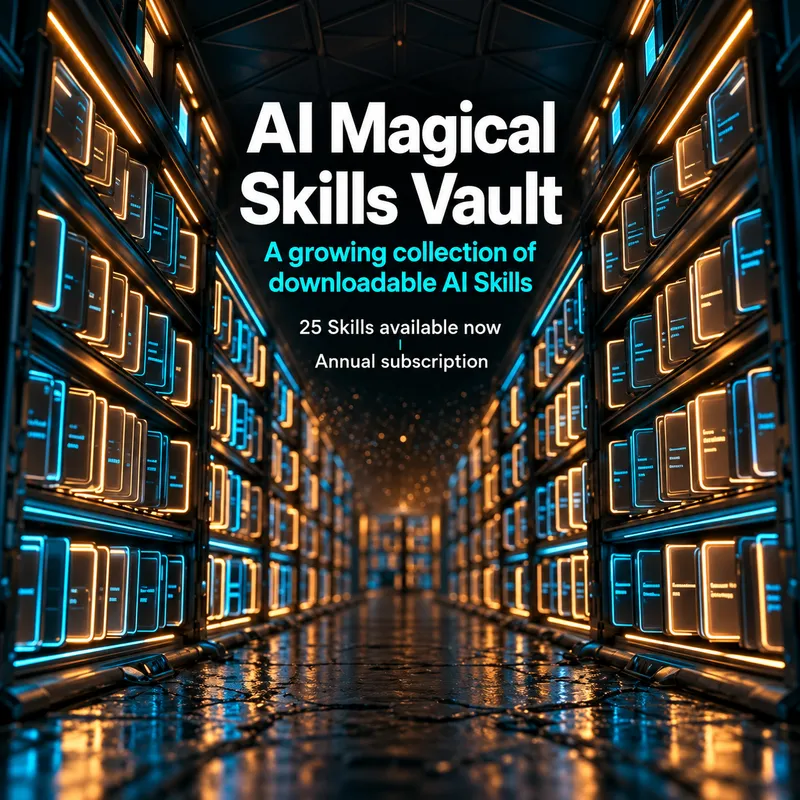 AI Magical Skills Vault — Annual Subscription