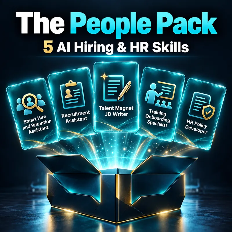 The People Pack — 5 AI Hiring & HR Skills