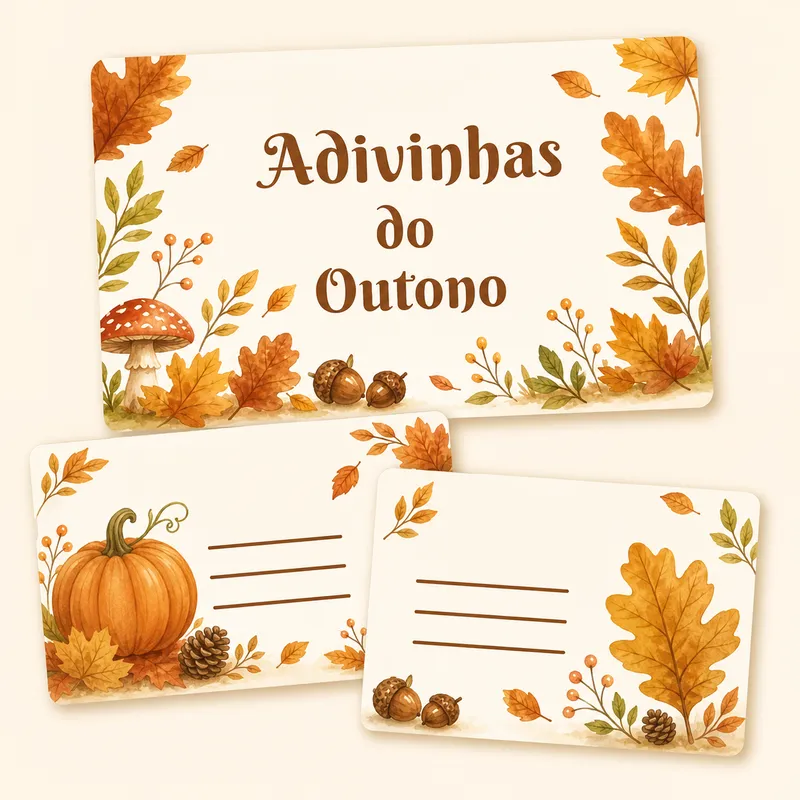 Adivinhas do Outono 🍂