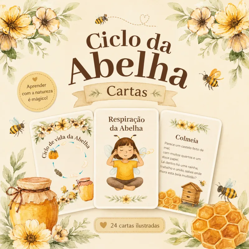 Ciclo de Vida da Abelha