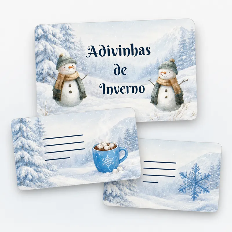 Adivinhas de Inverno ❄️