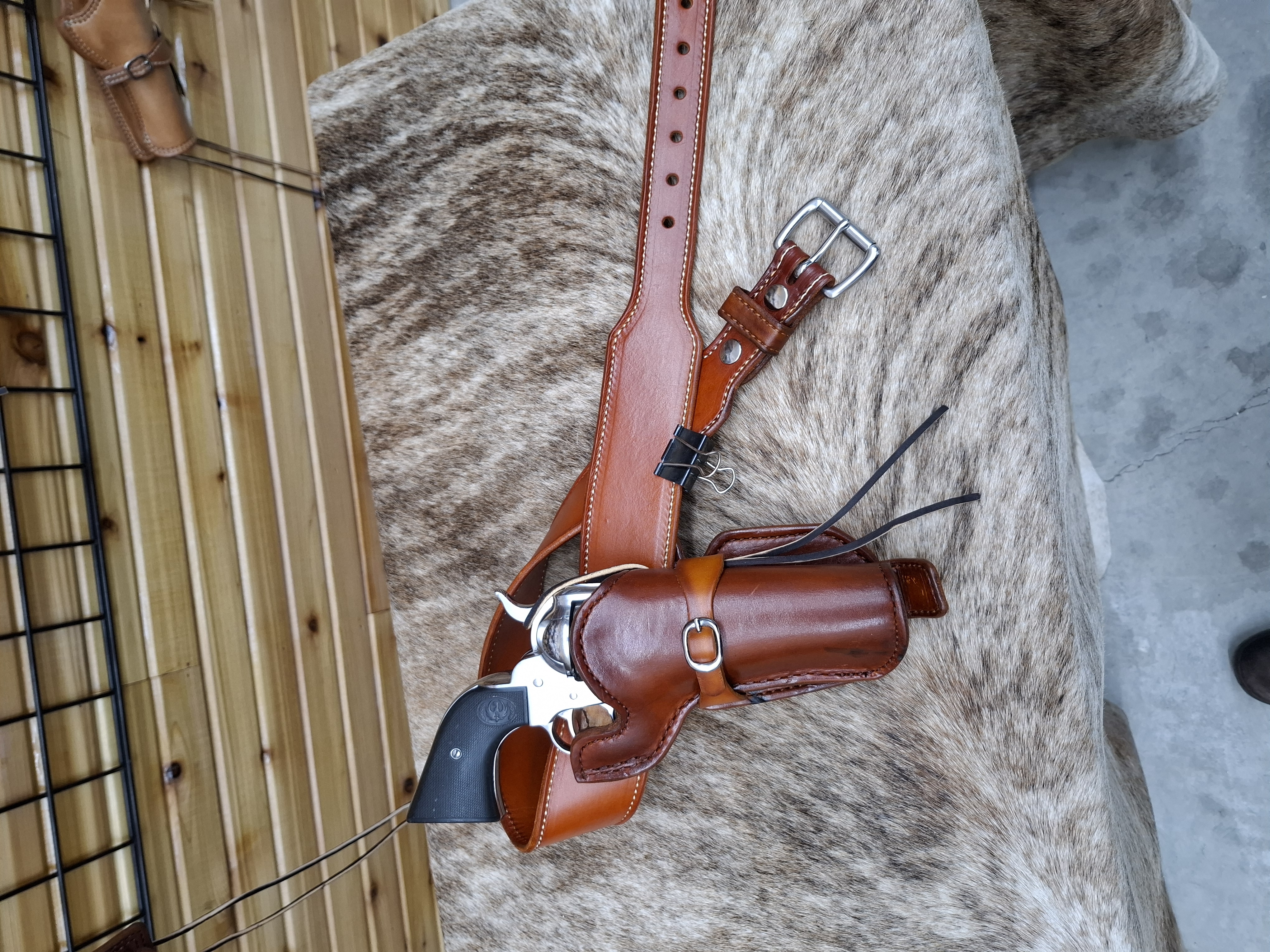Mexican Loop Rig- Raw Hide Lined
