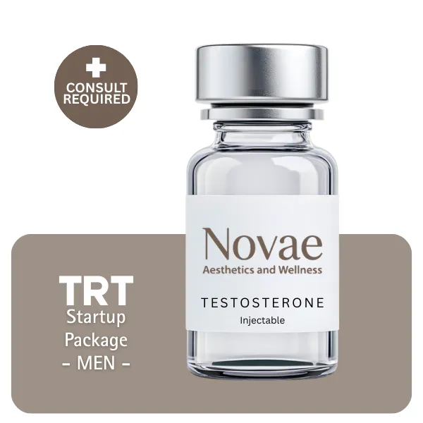 TRT Men's Startup Package 60 days (Consult, Labs, Cypionate 200mg/mL 10mL + Anastrozole 24×1mg)