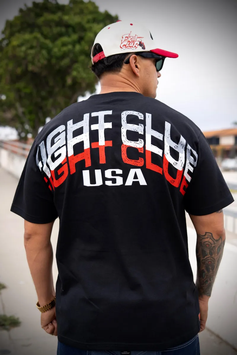 Fightclub USA Tri-color Tshirt