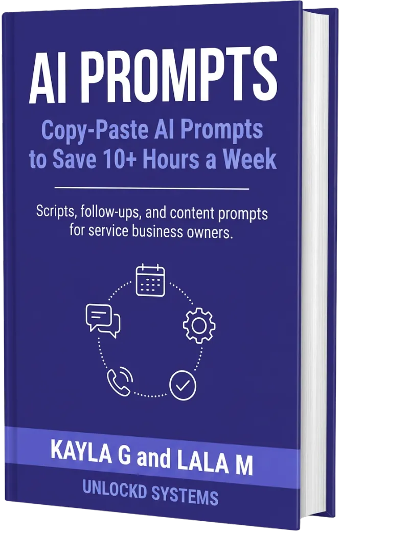 AI Prompt Book for Service Business Owners