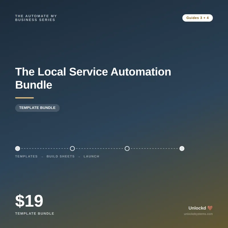 Local Service Automation - Template Bundle