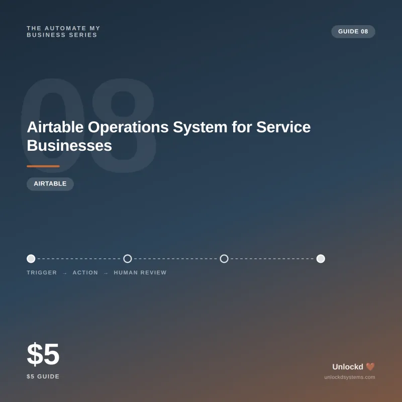 Airtable Operations System for Service Businesses