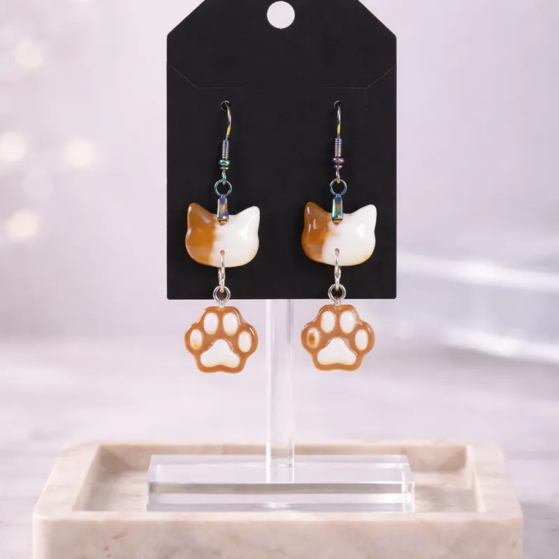 Bobcat Earring 