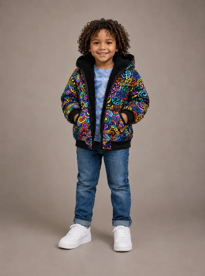 Kids Multi coloured Jacket