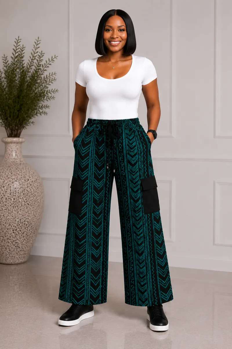 Black & Yellow Stripe Adult Trousers