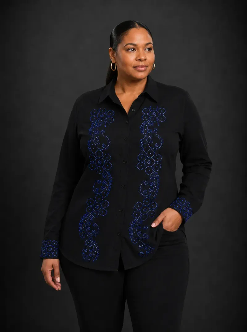 Rhinestone Tops & Shirts