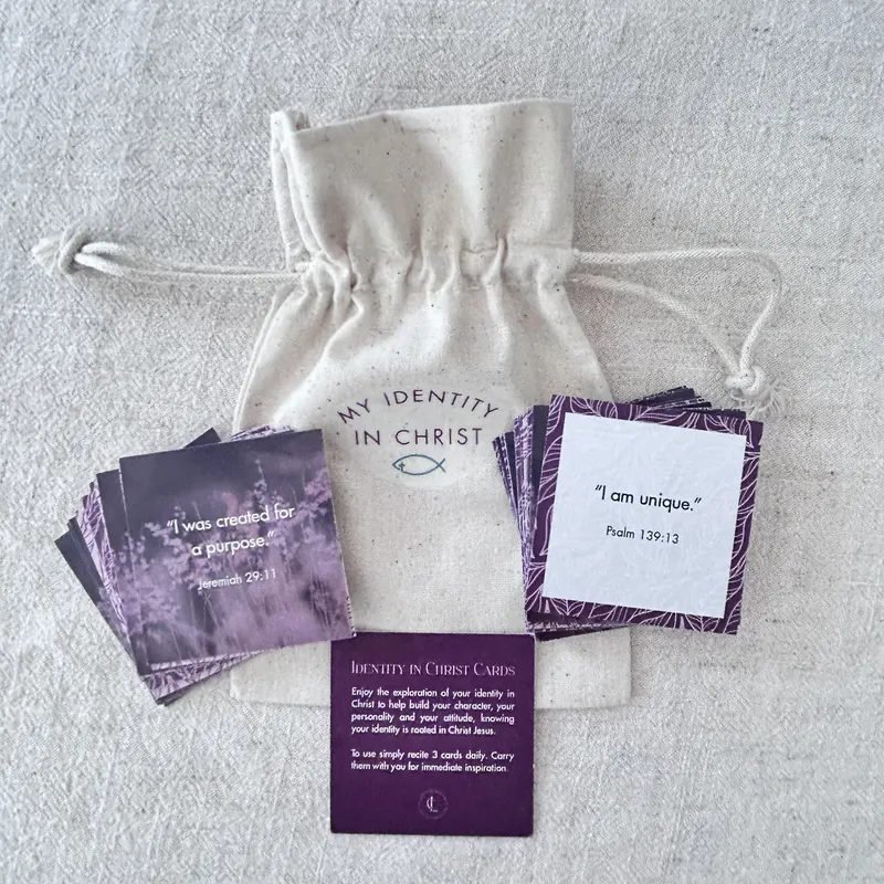 "My Identity in Christ" Affirmation Card Set