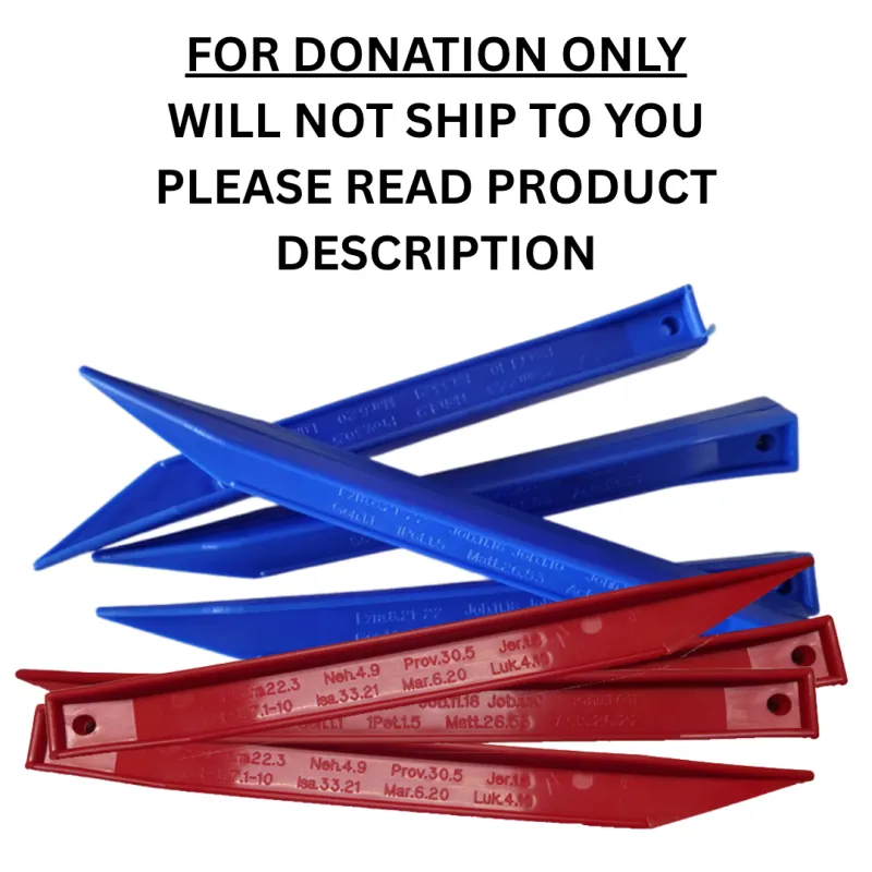 DONATE Stakes For Missions (These will not be shipped to you)