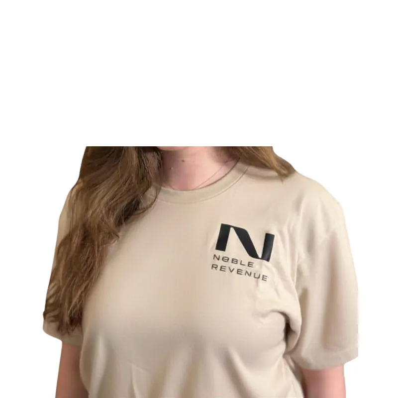 Noble Revenue℠ Cream T-Shirt (100% Cotton)