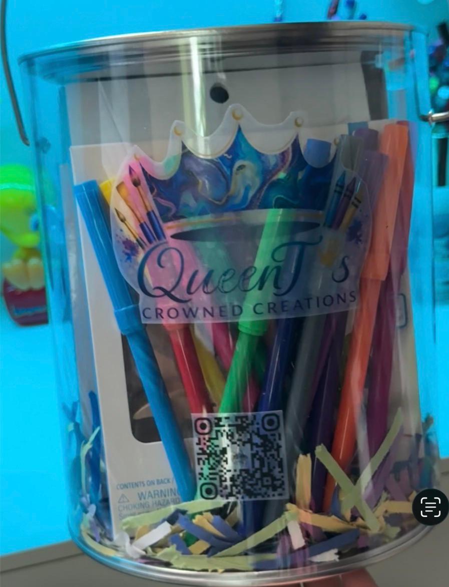 QueenT's Crowned Creations Paint Bucket Raffle