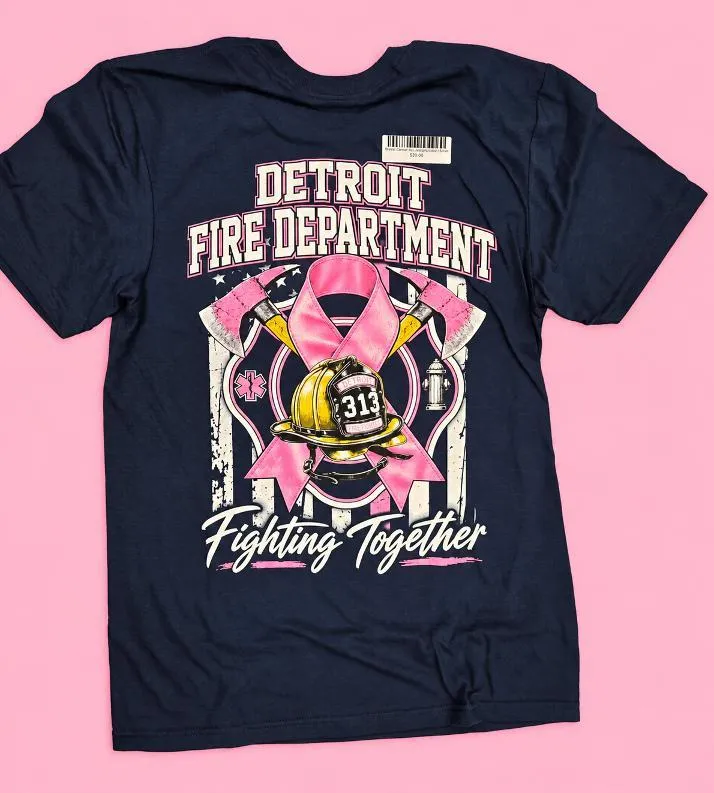 "Fighting Together" Breast Cancer tee