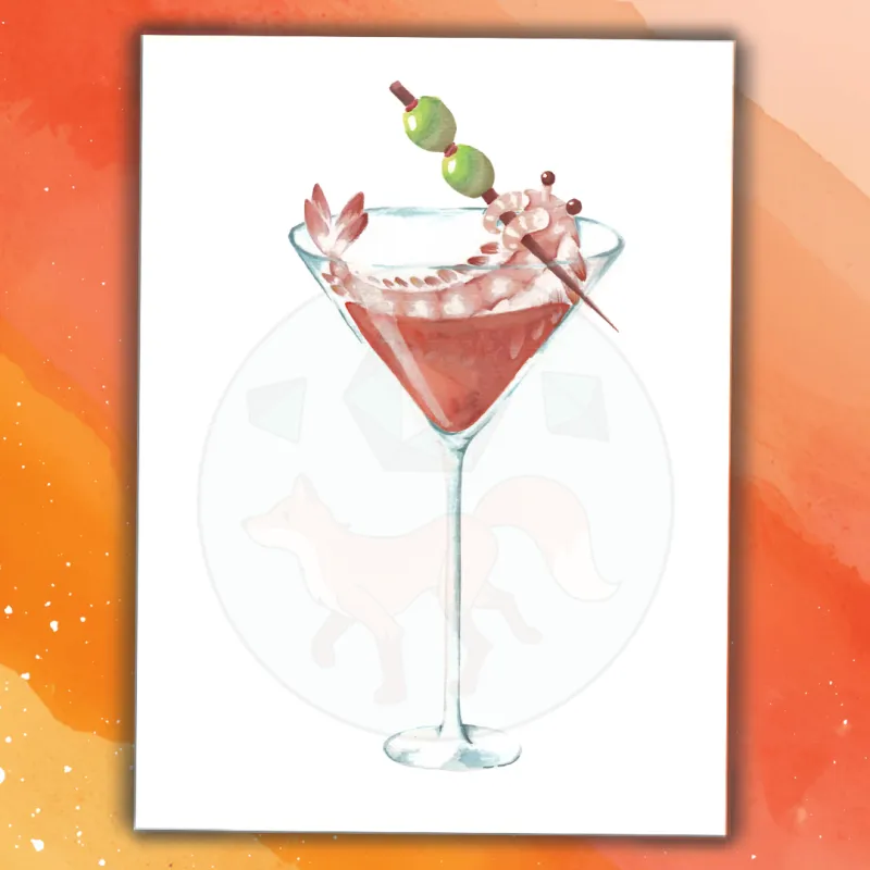 Copy of Catch up print: "Weird Shrimp Cocktail" April 2026