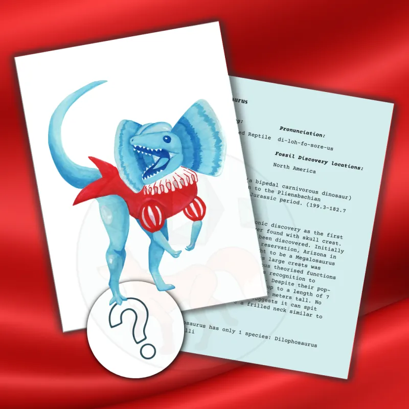 GirlySaurus Print Club (Monthly Subscription)