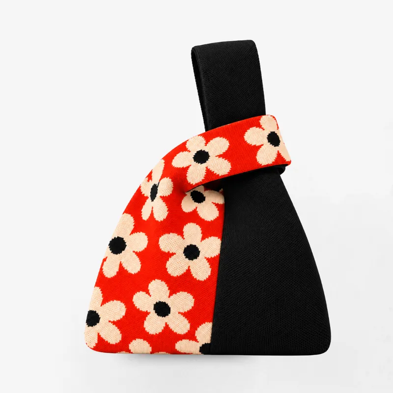 Red Bloom Handbag