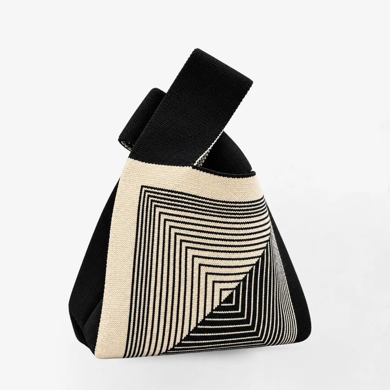 Midnight Weave Handbag