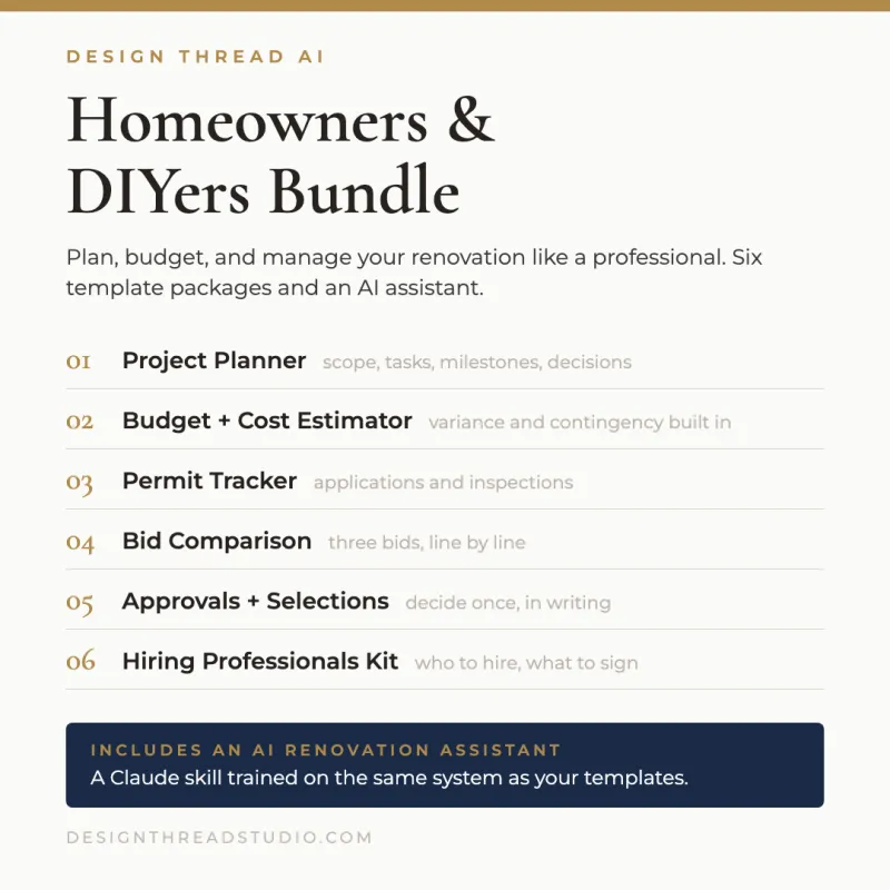 Homeowners & DIYers Bundle