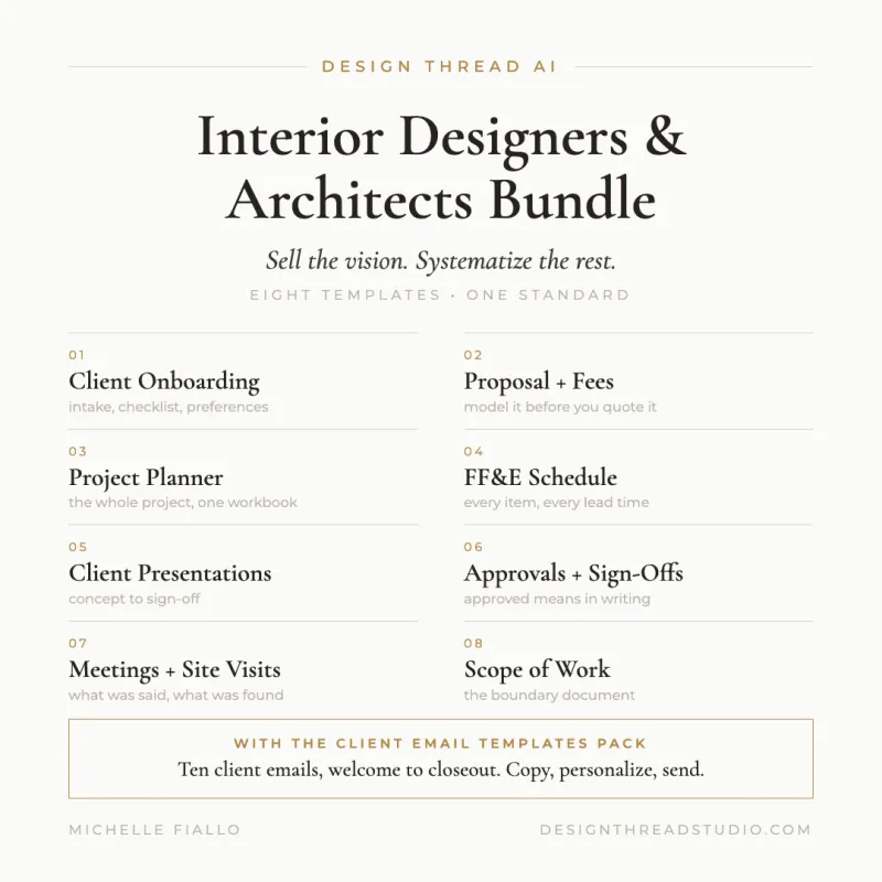 Interior Designers & Architects Bundle