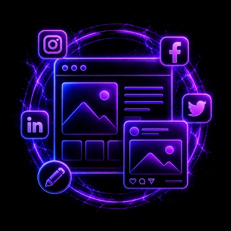 Social media templates
