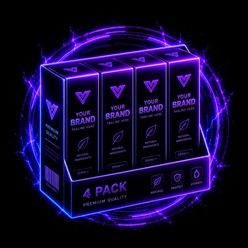 Package / box design (4-Pack Design)