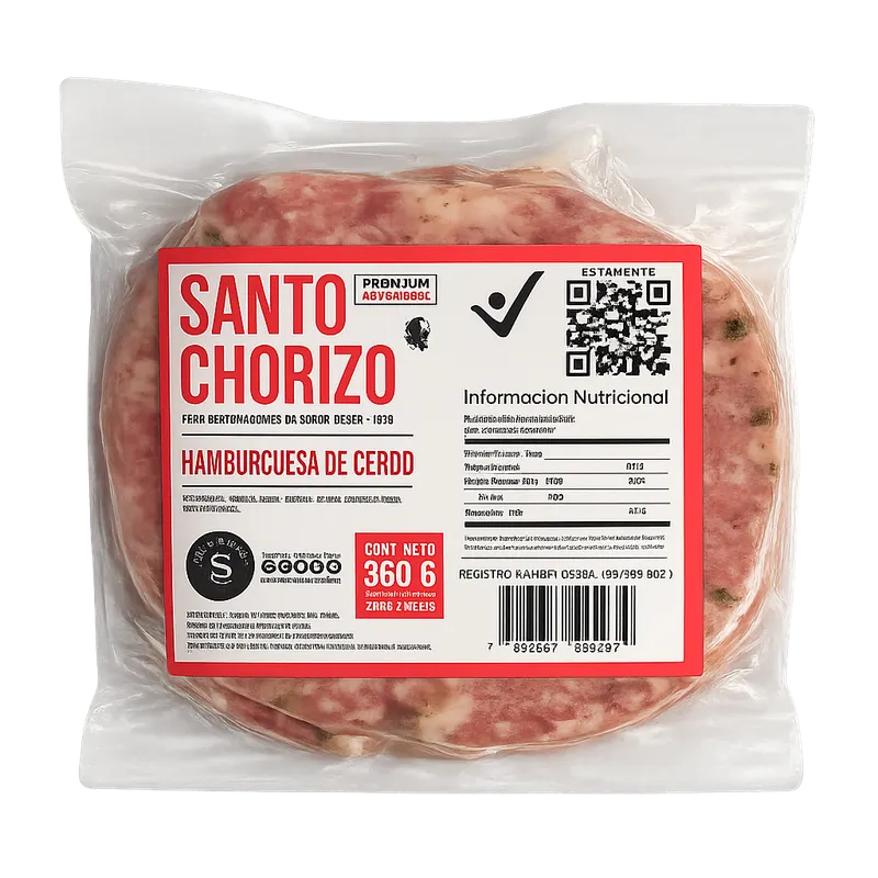 Santo Chorizo Hamburguesa