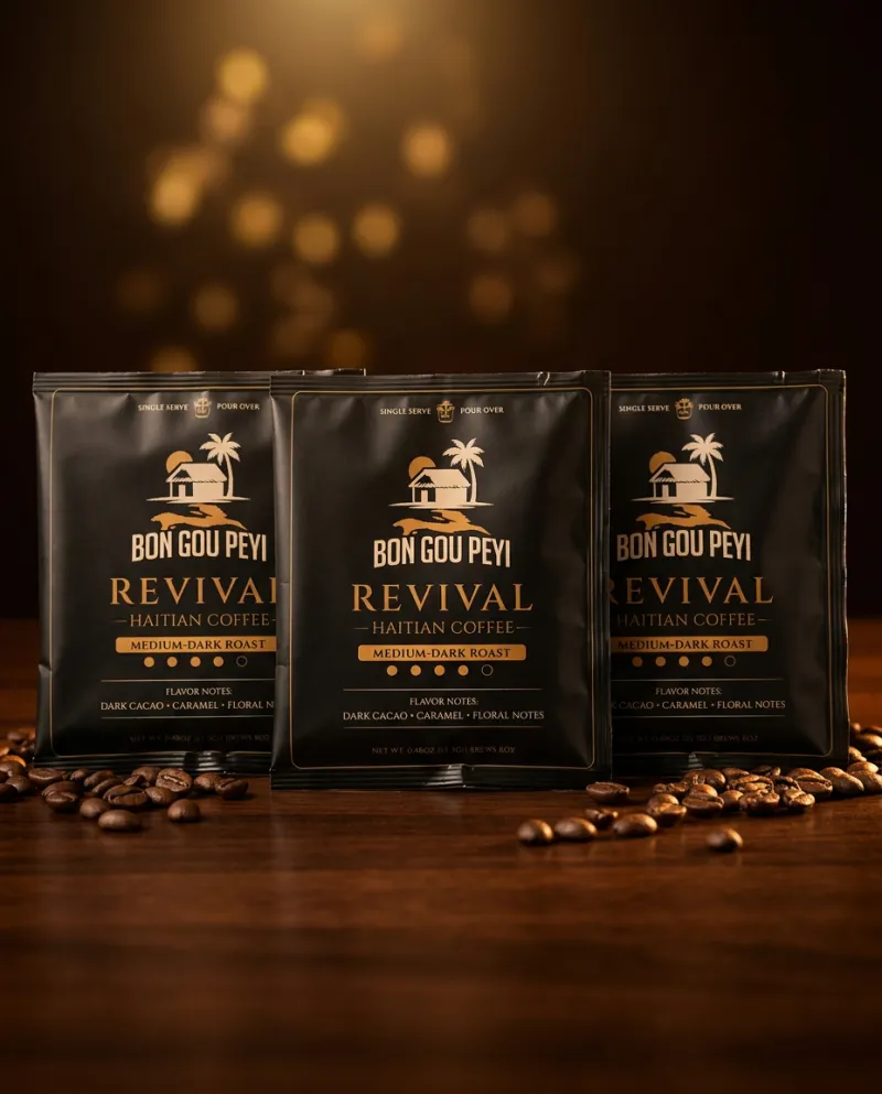 Revival On the Go 3 Pack | Haitian Pour-Over Coffee
