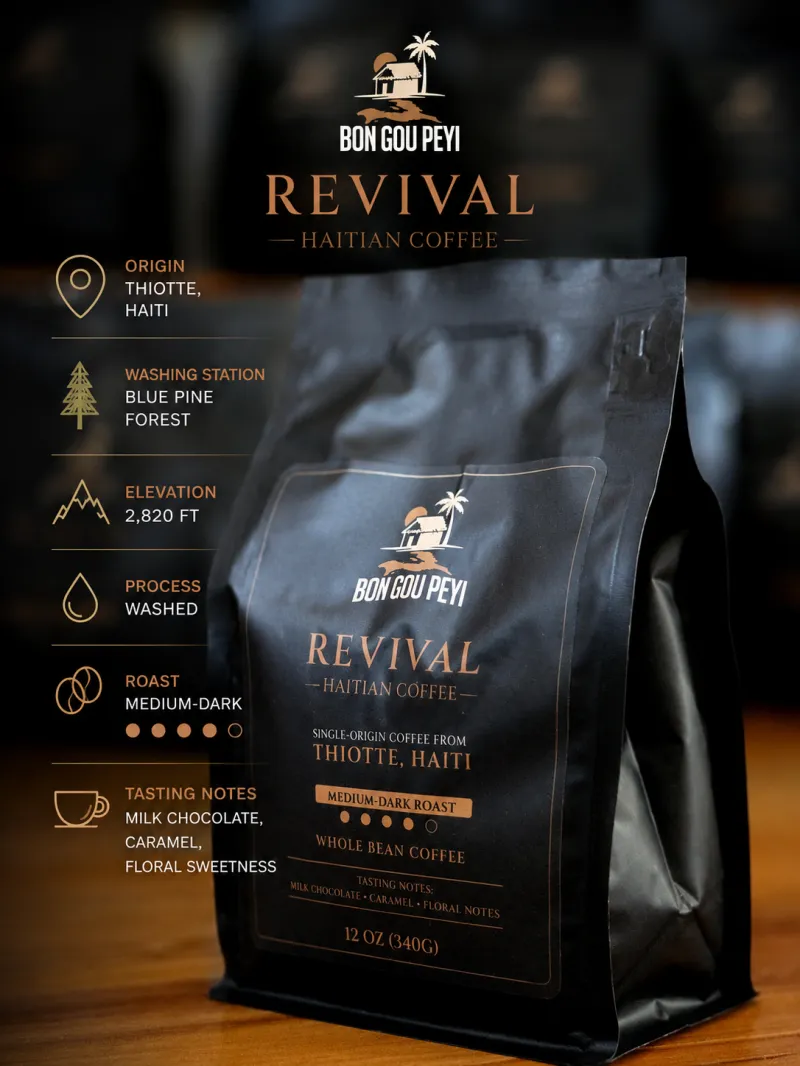 REVIVAL Haitian Coffee – Whole Bean