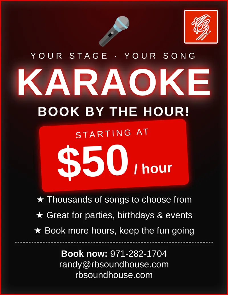 Karaoke by the Hour