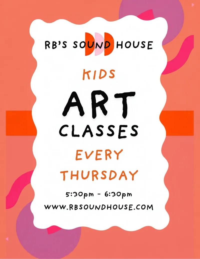 Kids Art Classes Every Thursday