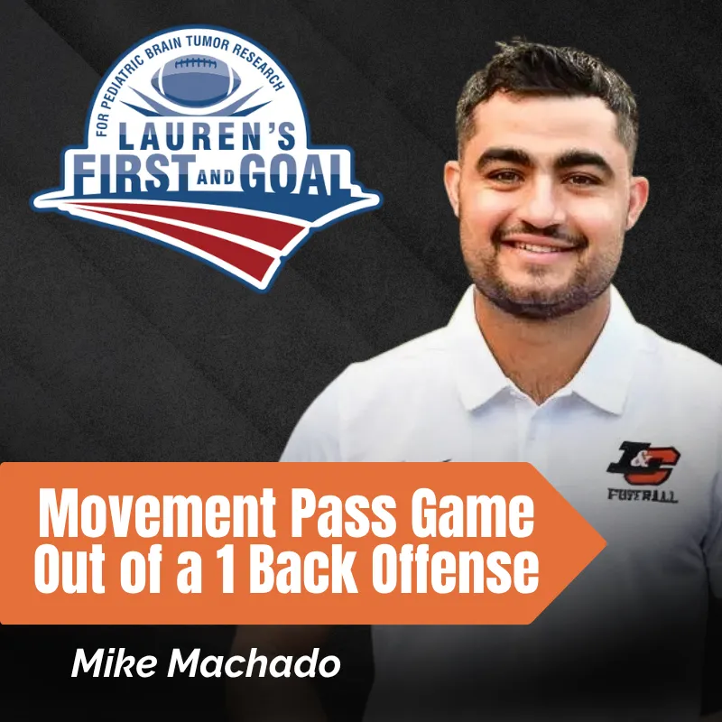 Mike Machado - Movement Pass Game out of a 1 Back Offense