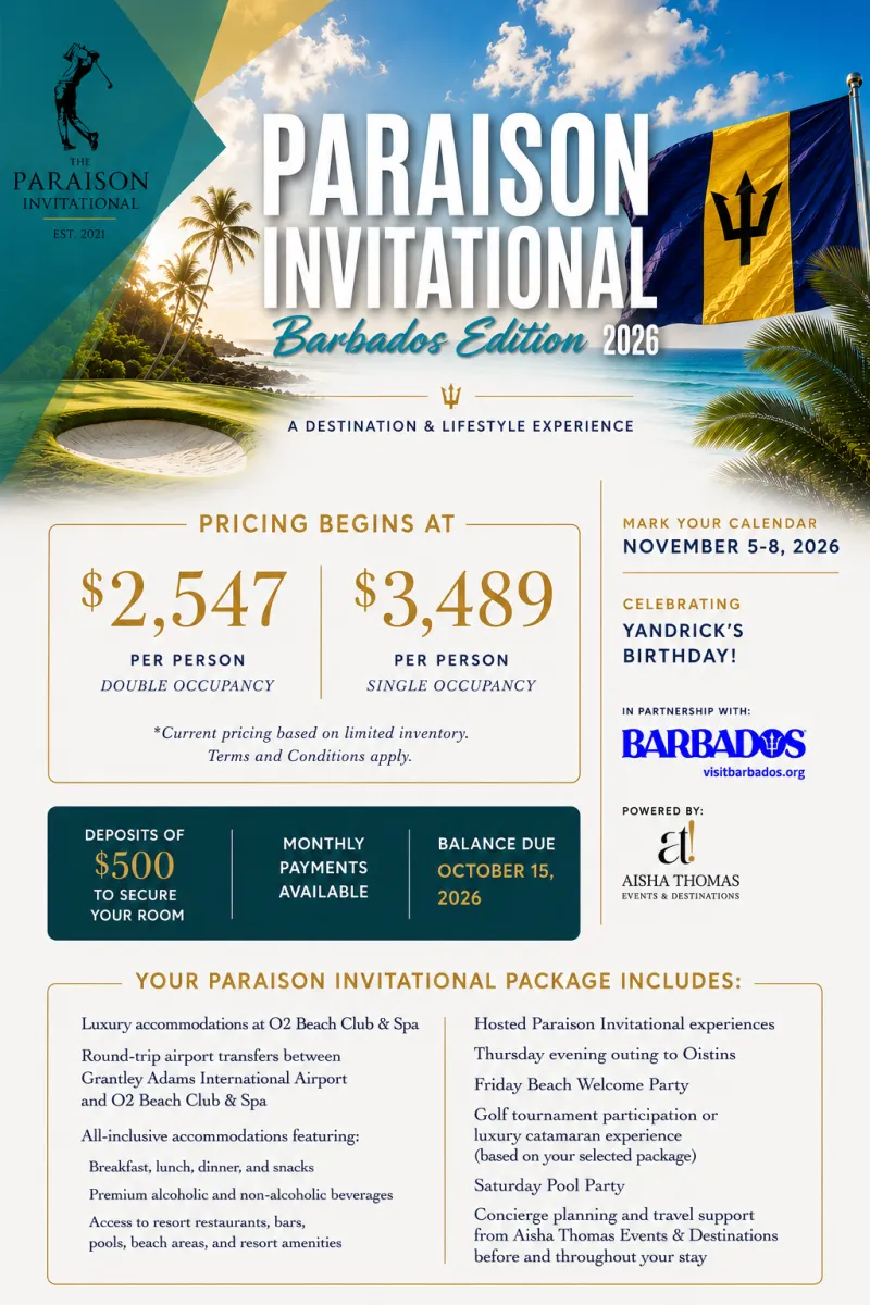Paraison Invitational Barbados Edition Deposit 