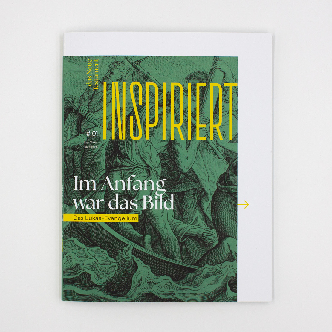 INSPIRIERT | Im Anfang war das Bild | Das Lukasevangelium | Magazin, 100 Seiten, mit über 40 Kunstwerken und Impulstexten.