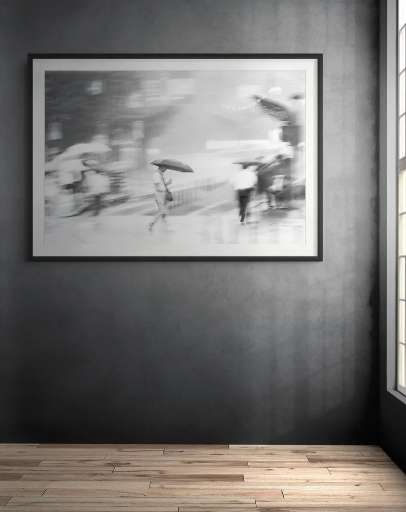 Solitude Amidst the Chaos - Kumamoto Rain Study No. 2