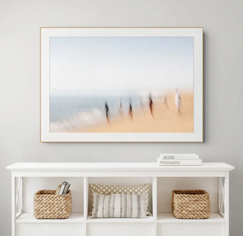 Figures on a Beach